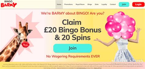 Bingo barmy casino codigo promocional